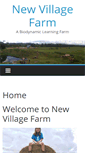 Mobile Screenshot of newvillagefarm.com